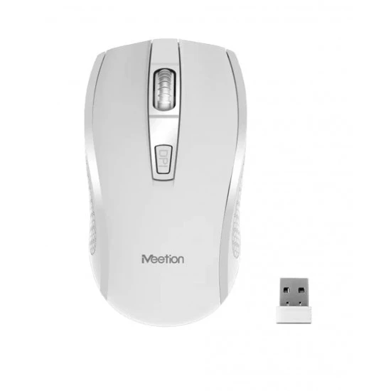 مجموعة لوحة المفاتيح والماوس اللاسلكية MEETION C4120 LITTLE 2.4GHZ - باللون الأبيض