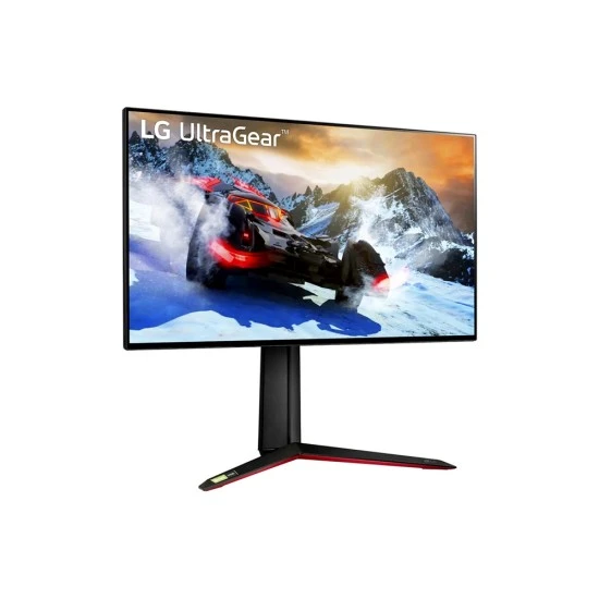 شاشة ألعاب LG 27GP95R-B ULTRAGEAR 4K NANO IPS 1MS (GTG) بتردد 144 هرتز/160 هرتز (زيادة السرعة) ومنفذ HDMI 2.1 مقاس 27 بوصة