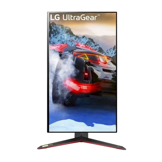 شاشة ألعاب LG 27GP95R-B ULTRAGEAR 4K NANO IPS 1MS (GTG) بتردد 144 هرتز/160 هرتز (زيادة السرعة) ومنفذ HDMI 2.1 مقاس 27 بوصة