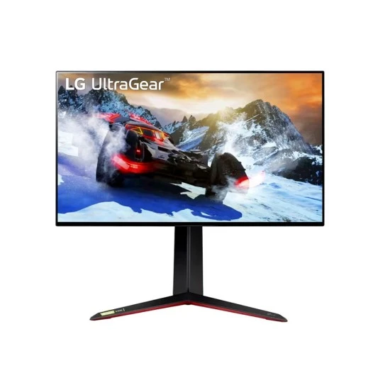 شاشة ألعاب LG 27GP95R-B ULTRAGEAR 4K NANO IPS 1MS (GTG) بتردد 144 هرتز/160 هرتز (زيادة السرعة) ومنفذ HDMI 2.1 مقاس 27 بوصة