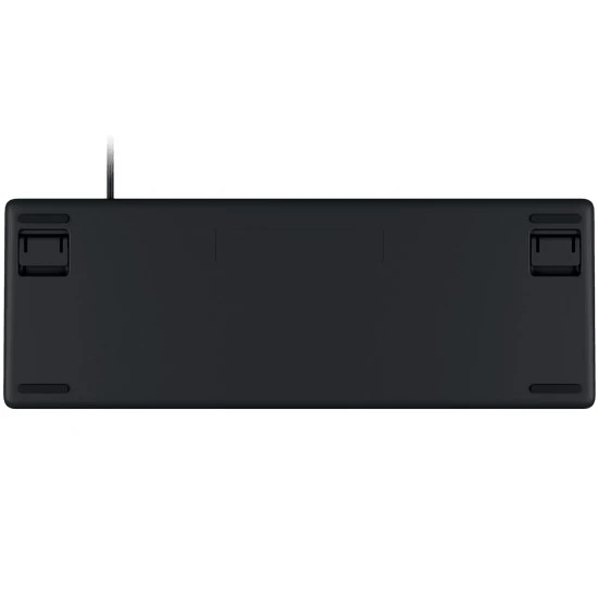 لوحة مفاتيح ميكانيكية سلكية من الألومنيوم من LOGITECH K835 TKL - مفتاح خطي باللون الأحمر الجرافيتي