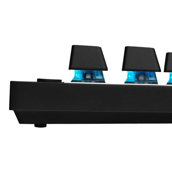 أغطية مفاتيح LOGITECH PRO X TKL LIGHTSPEED RGB LIGHTSYNC PBT GX BROWN TACTILE SWITCHES لوحة مفاتيح ألعاب لاسلكية - أسود