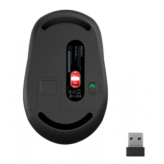 MEETION R570 SILENT 2.4GHZ WIRELESS WITH EXCELLENT BATTERY DURATION AND AUTOMATIC POWER SAVING MOUSE