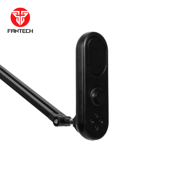 حامل ميكروفون FANTECH AC902S STUDIO SERIES بقدرة دوران 360 درجة ووزن 2 كجم مع مشبك C وذراع ذراع