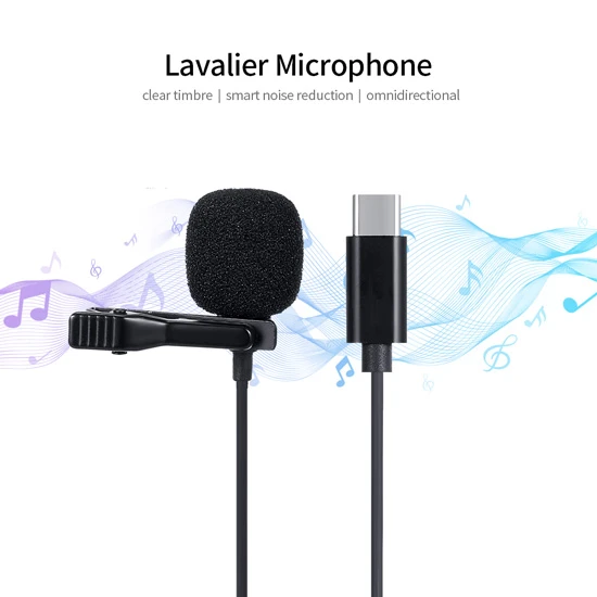ميكروفون LAVALIER JH-042 من النوع C