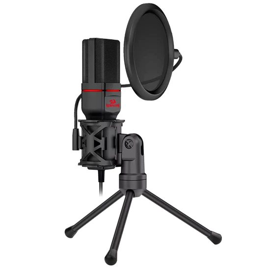 طقم ميكروفون REDRAGON SEYFERT GM100 STUDIO مقاس 3.5 مم