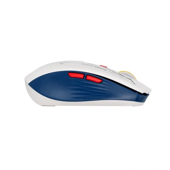 ماوس الألعاب REDRAGON WOKI M994WBR OPTICAL PIXART 3395 مع مستشعر يصل إلى 26000 نقطة في البوصة و3 أوضاع اتصال وبلوتوث وسلكي بتردد 2.4 جيجاهرتز و6 أزرار قابلة للبرمجة ومعدل استجابة 1 مللي ثانية