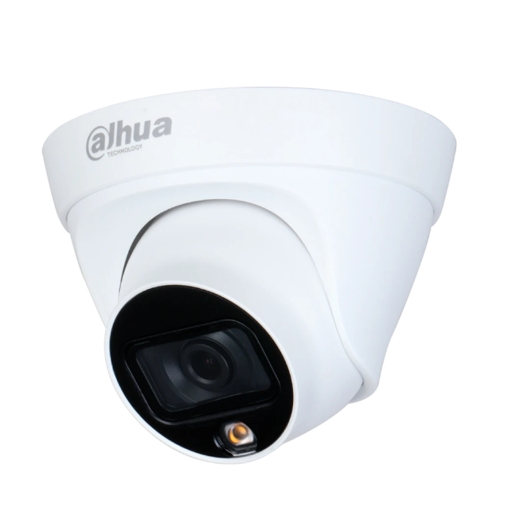 كاميرا Dahua DH-IPC-HDW1239T1-LED-S5 2MP Lite كاملة الألوان ذات بؤرة ثابتة (3.6 مم)