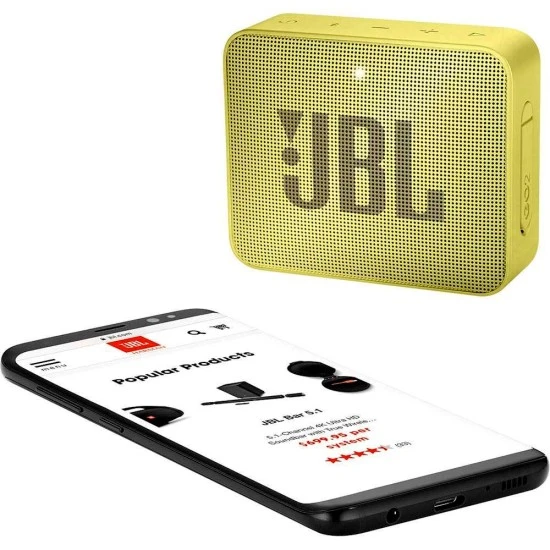 JBL HARMAN GO 2 مكبر صوت بلوتوث محمول مقاوم للماء - أصفر