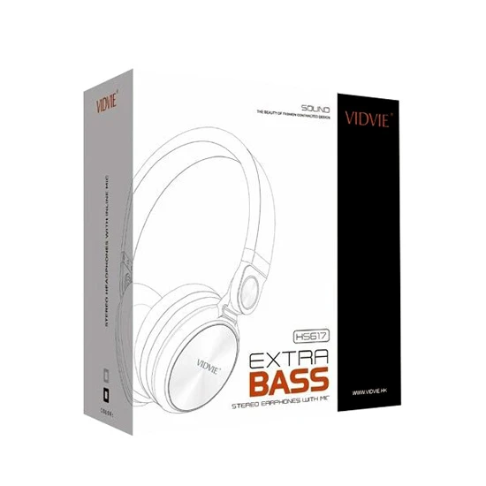 سماعات رأس VIDVIE EXTRA BASS سلكية مقاس 3.5 مم