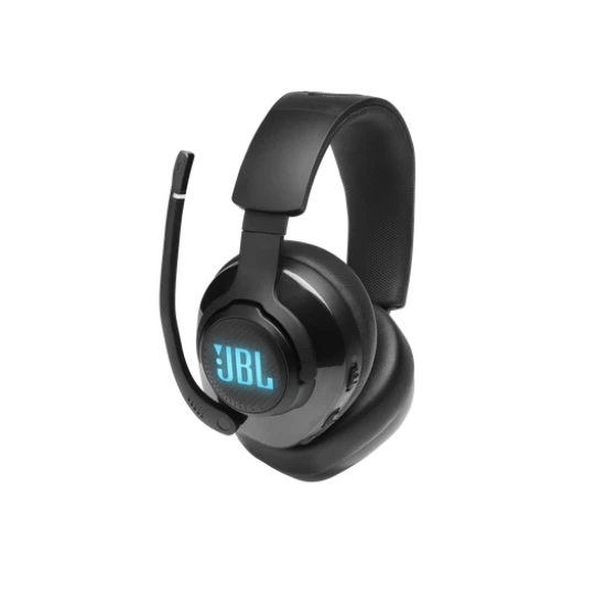 سماعة الألعاب JBL QUANTUM 400 USB فوق الأذن مع قرص الدردشة في اللعبة