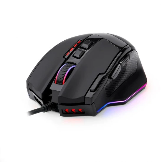 REDRAGON  TAIPAN PRO M810 10000 DPI WIRED WIRELESS GAMER MOUSE WITH RAPID FIRE KEY 8 MACRO BUTTONS 45-HOUR DURABLE POWER CAPACITY AND RGB BACKLIT