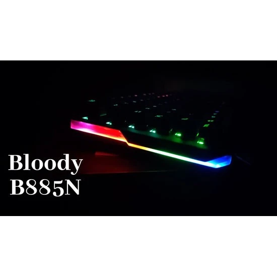 لوحة مفاتيح الألعاب الميكانيكية الضوئية BLOODY B885N LIGHT STRIKE