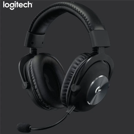 سماعة ألعاب سلكية LOGITECH G PRO X 7.1 - ميكروفون صوتي أزرق