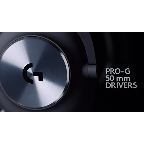 سماعة ألعاب سلكية LOGITECH G PRO X 7.1 - ميكروفون صوتي أزرق