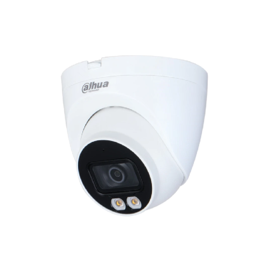 كاميرا شبكية ذات بؤرة ثابتة ملونة بالكامل بدقة 4 ميجابكسل من Dahua IPC-HDW2439T-AS-LED-S2