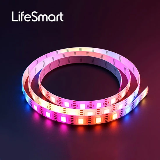 مجموعة أدوات البدء COLOLIGHT STRIP PLUS الذكية المزودة بتقنية WiFi، 30 مصباح LEDSM LS167S3 بطول 2 متر
