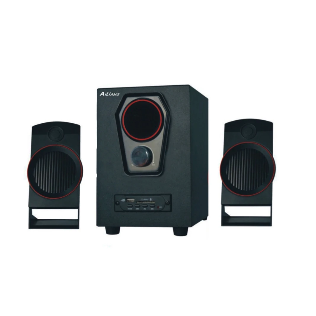 نظام مكبرات صوت متعددة الوسائط Ailiang 073-DT HIFI 2.1 مقاس 4 بوصات