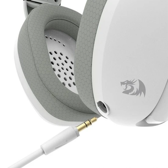 REDRAGON IRE PRO ULTRA-LIGHT 7.1 SURROUND SOUND 40MM DRIVERS WIRELESS GAMING HEADSET - GREY