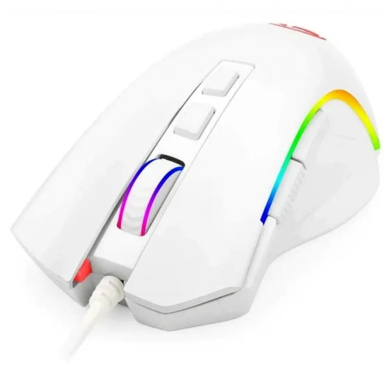 مجموعة ألعاب REDRAGON S129W 3 في 1 ماوس M607 GRIFFIN ولوحة مفاتيح ميكانيكية K630 DRAGONBORN 60% وسماعات رأس H350 PANDORA 2 - أبيض