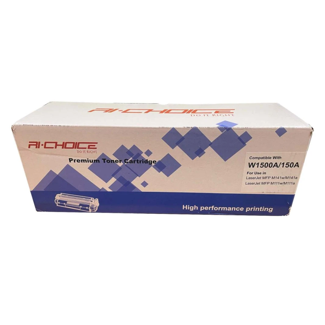 خرطوشة حبر أسود متوافقة فاخرة من RI-CHOICE W1500A
