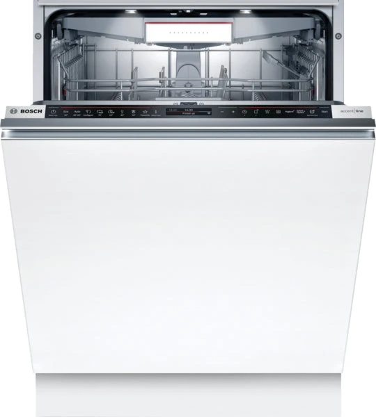 غسالة أطباق متكاملة بالكامل مقاس 60 سم، 8 برامج، رف ثالث، Zeolith-PerfectDry Home Connect Accentline