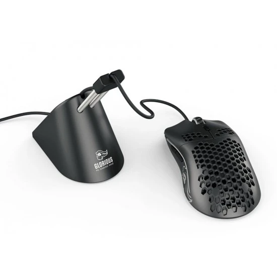 ماوس الألعاب GLORIOUS BUNGEE FLEXIBLE MOUSE CABLE MANAGEMENT - أسود