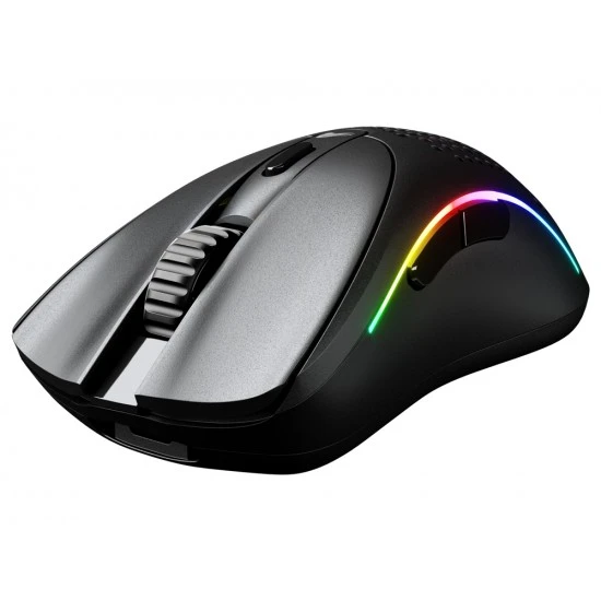 ماوس الألعاب اللاسلكي GLORIOUS MODEL D 2 ULTRALIGHT 66G 26K DPI BAMF 2.0 SENSOR RGB - أسود غير لامع