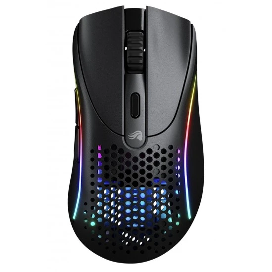 ماوس الألعاب اللاسلكي GLORIOUS MODEL D 2 ULTRALIGHT 66G 26K DPI BAMF 2.0 SENSOR RGB - أسود غير لامع