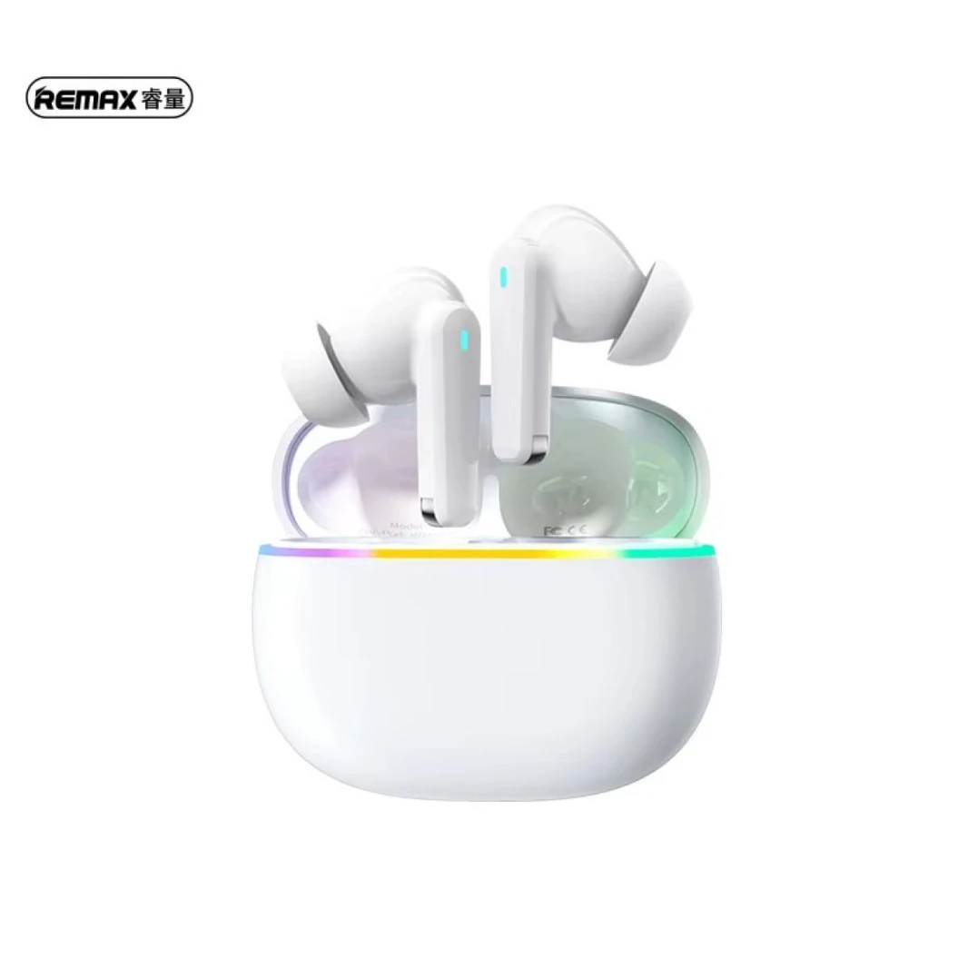 Remax W7N-Pro Hi-FI RGB ANC+ENC Smart Touch Control Earbuds Earphone