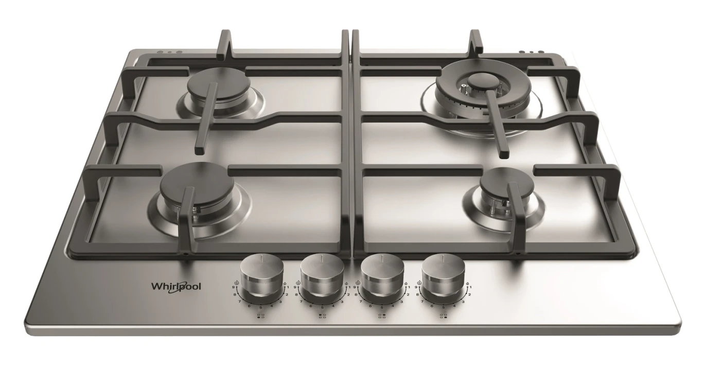 Built In Gas Hob 60cm Cast Iron S.Steel-AKR 353/IX