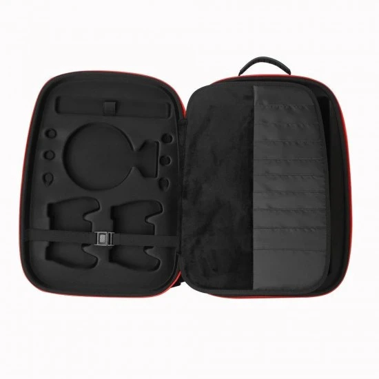 DEADSKULL PS5 CARRYING BACKPACK WITH CANVAS SHELL AND DACRON LINING SHOCKPROOF DUSTPROOF - BLUE