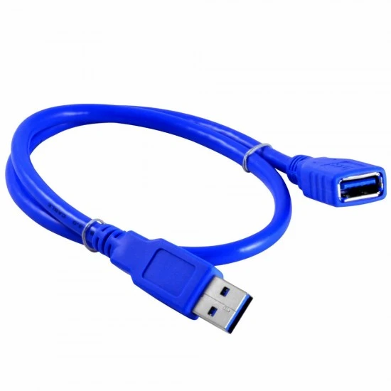 كابل تمديد USB 3.0 من النوع A ذكر إلى أنثى - 1 متر