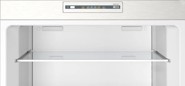 Top Mount Freezer-Fridge 70cm Serie 4 453Lit Inox