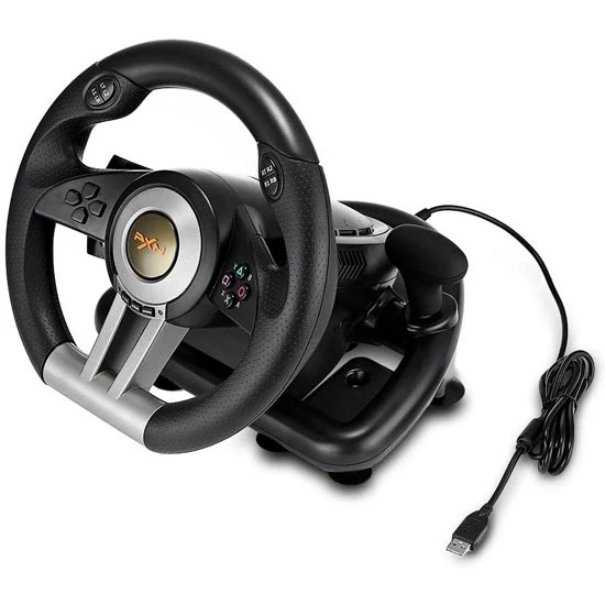 عجلة قيادة لعبة سباق PXN V3 PRO 180° لأجهزة الكمبيوتر/PS3/PS4/XBOX ONE/XBOX 360/NINTENDO SWITCH