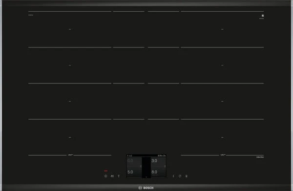 موقد كهربائي مدمج من السيراميك مقاس 82 سم من Home Connect Accentline
