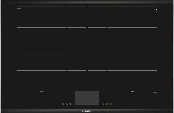 موقد كهربائي مدمج من السيراميك مقاس 82 سم من Home Connect Accentline