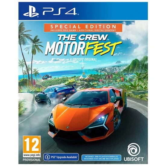 نسخة خاصة من لعبة THE CREW MOTORFEST باللغة العربية لجهاز PS4