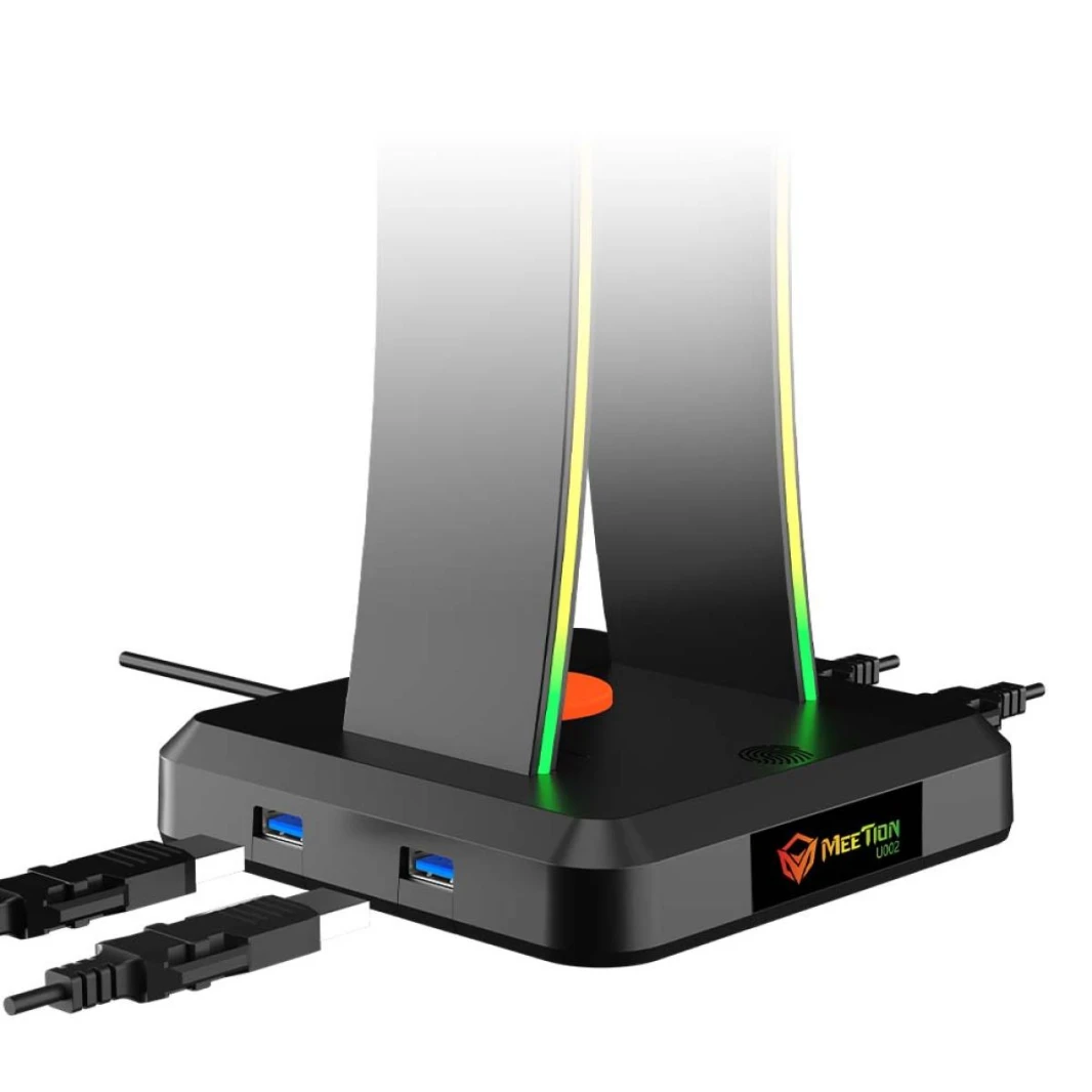 حامل سماعة الألعاب Meetion U002 RGB