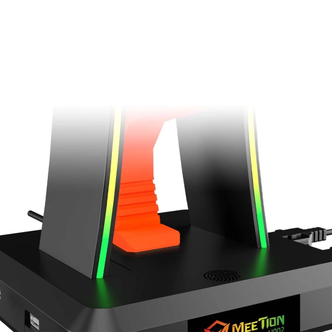 حامل سماعة الألعاب Meetion U002 RGB