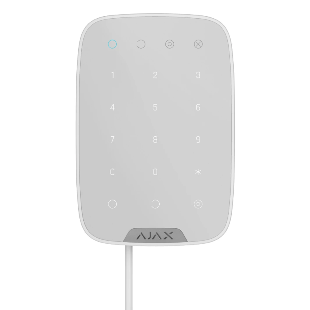 Ajax Wired KeyPad Fibra- White