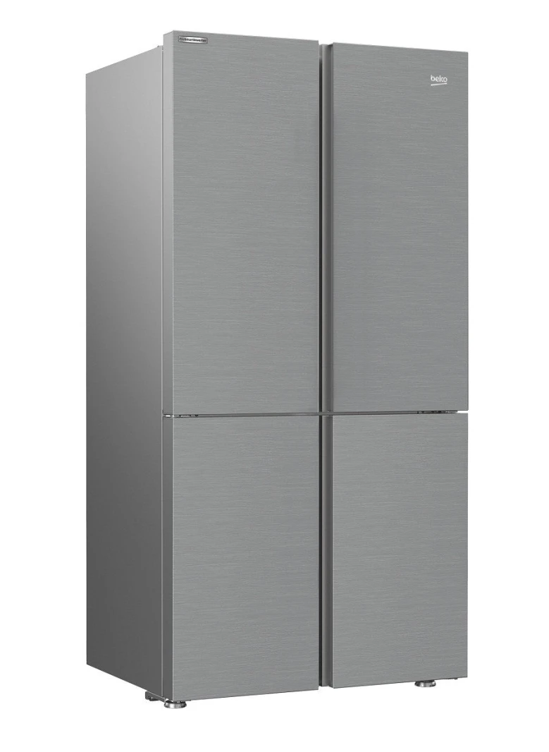 BEKO Refrigerator 4 Doors, 626 Lit, Grey