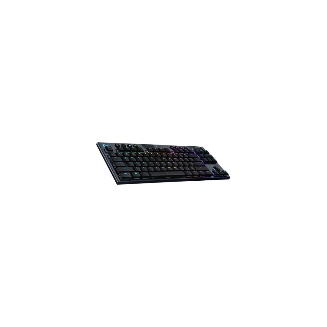 لوحة مفاتيح Logitech G915 TKL LIGHTSPEED اللاسلكية RGB من الكربون (لمسية)