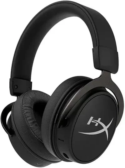 سماعة رأس سلكية للألعاب HyperX Cloud MIX + بلوتوث، Game and Go، ميكروفون قابل للفصل، خفيفة الوزن، متوافقة مع منصات متعددة - أسود