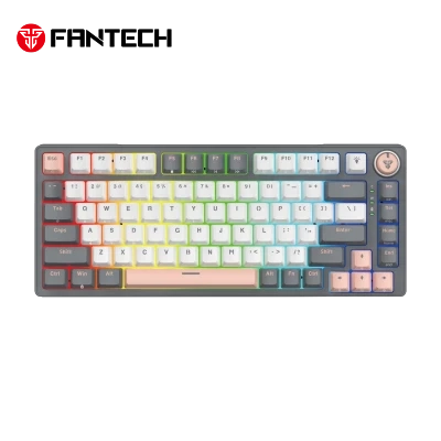 لوحة مفاتيح الألعاب الميكانيكية اللاسلكية FANTECH ATOM PRO83 MK913 – اتصال ثلاثي الأوضاع – إصدار STELLAR SATURN