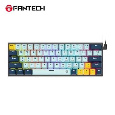 FANTECH ATOM63 MK874V2 MECHANICAL GAMING KEYBOARD – MIZU SERIES SKY BLUE