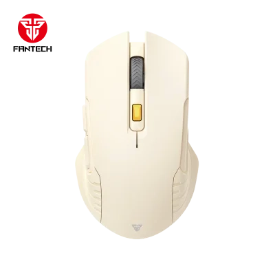 ماوس الألعاب اللاسلكي القابل لإعادة الشحن Fantech RAIGOR Gen III WG12R باللون البيج