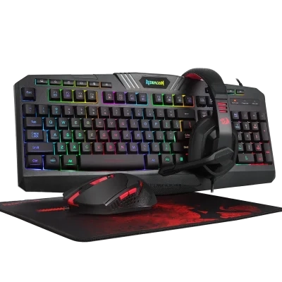 REDRAGON S101 BA-2 GAMING 4 IN 1 COMBO ( Keyboard + Headset + Mouse + Pad )