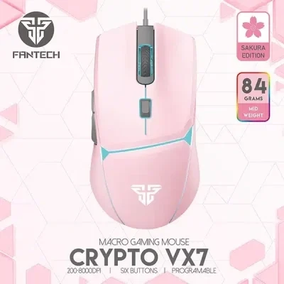 ماوس الألعاب FANTECH VX7 CRYPTO MACRO