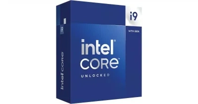 معالج Intel Core i9-14900K من الجيل الرابع الجديد، 24 نواة بتردد يصل إلى 6.0 جيجاهرتز وذاكرة تخزين مؤقتة 68 ميجابايت مع رسومات مدمجة وبطاقة رسوميات مفتوحة - صندوق